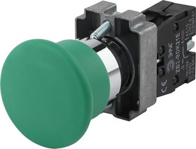 Кнопка управления ЭРА BBG70-BC-K06E LAY5-BC31 Грибок зеленый 1з Б0045641