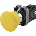 Кнопка управления ЭРА BBG70-BC-K05E LAY5-BC51 Грибок без подсветки желтый 1з Б0045644