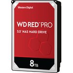 WD8003FFBX, Жесткий диск, HDD WD SATA3 8Tb Red Pro for NAS 256Mb 1 year ocs