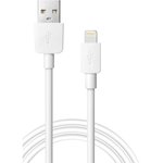 USB-кабель ACH02-01L AM-Lightning, белый, 1m, пакет 87496