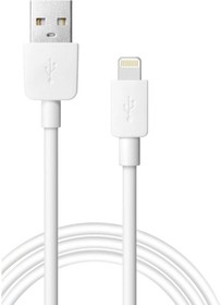 Фото 1/5 USB-кабель ACH02-01L AM-Lightning, белый, 1m, пакет 87496