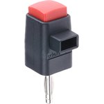 DK799 RED, Red Male Banana Plug, 4 mm Connector, Tab Termination, 16A, 30 V ac ...