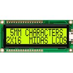 MC21605G6WK-SPTLY-V2, MC21605G6WK-SPTLY-V2 Alphanumeric LCD Alphanumeric ...