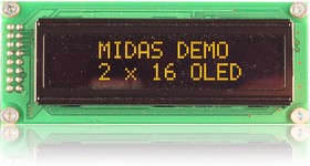 MCOB21605B1V-EYP, Yellow OLED Display COB Parallel Interface