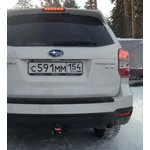 6311-A, Фаркоп для Subaru Forester (без электрики) 2013-2018