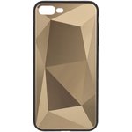 Чехол "LP" для iPhone 7 Plus/8 Plus "Diamond Glass Case" (золотой бриллиант/коробка)