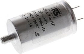Фото 1/2 Polypropylene Film Capacitor, 440V ac, ±10%, 2µF, Stud Mount