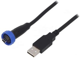 Фото 1/5 PX0441/4M50, USB 2.0 Cable, Male Mini USB B to Male USB A Cable, 4.5m