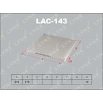 LAC-143, LAC-143 Фильтр салонный LYNXauto