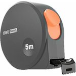DELI Рулетка "Home Series Gray" HT8519c 5мх19мм ( эксклюзивный дизайн ...