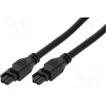 245136-0220, Rectangular Cable Assemblies Megafit 2ckt Black 2M Overmolded