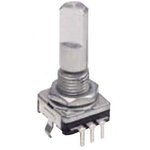 PEC11R-4115K-S0018, 18 Pulse Incremental Mechanical Rotary Encoder with a 6 mm ...