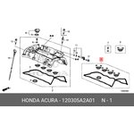 120305A2A01, Комплект прокладок клапанной крышки HONDA: ACCORD 2013 - 2014 / 2,4L