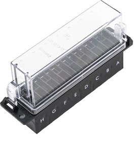 Фото 1/3 1610-8-WAY BASE + LID, Mounting Base for use with 1610 Series Circuit Breaker