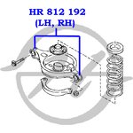 HR812192, Сайлентблок нижнего поперечного рычага задней подвески