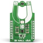 MIKROE-1646, Bi Hall Click Hall Effect Sensor Magnetic Switch Module for ...