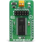 MIKROE-3879, DC Motor 10 Click DC Motor Driver for TLE 6208-6 G
