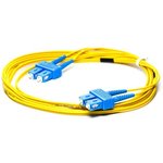 SCSC-SDTP030, Fiber Optic Cable Assemblies Fiber Optic Dplx Singlemode SC/SC 3M