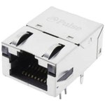 JXD1-1V07NL, Modular Connectors / Ethernet Connectors 100Base-TX 350uH Leds ...