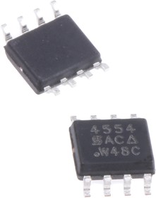 SI4554DY-T1-GE3, Dual N/P-Channel-Channel MOSFET, 8 A, 40 V, 8-Pin SOIC SI4554DY-T1-GE3
