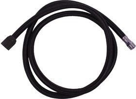 душевой шланг к каскадным смесителям типа v 69-75, 1/2"xm15x1, 200 см пластиковый, черный PH2003C