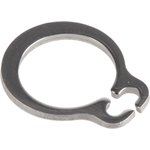 Stainless Steel External Circlip, 8mm Shaft Diameter, 7.6mm Groove Diameter