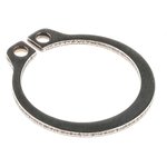Stainless Steel External Circlip, 20mm Shaft Diameter, 19mm Groove Diameter