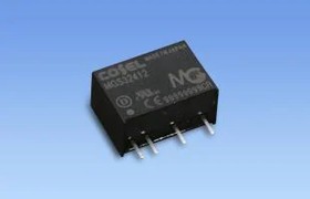 MGS31205, Isolated DC/DC Converters - Through Hole 3W 9-18Vin 5Vout 0.6A SIP Iso