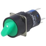 LAS1-AY-11X/21/G/24V, Переключатель: поворотный, Пол: 2, SPDT, 3A/220ВAC, 2A/24ВDC