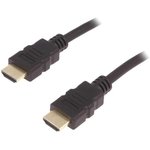 50406, Кабель, HDMI 1.4, вилка HDMI, с обеих сторон, 3м, черный