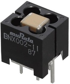 Фото 1/6 BNX002-11, (10A 50VDC 40dB), EMI фильтр индуктивно-емкостной 100мОм 10А 50В 12.5мм