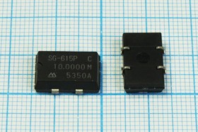 Кварцевый генератор 10МГц 5В,HCMOS/TTL в корпусе SMD 14x9.8мм, гк 10000 \\SMD14098P4\T/ CM\5В\SG-615P-C\