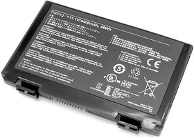 Фото 1/4 Аккумулятор A32-F82 для ноутбука Asus K40 10.8V 4400mAh черный Premium