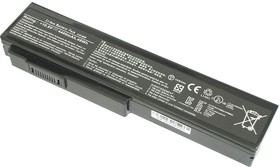 Фото 1/4 Аккумулятор (совместимый с A33-M50, A32-N61) для ноутбука Asus X55 10.8V 4400mAh черный Premium