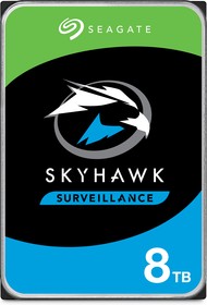 Фото 1/10 Seagate SkyHawk Surveillance ST8000VX004, Жесткий диск