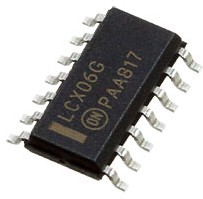Фото 1/2 MC74LCX06DR2G, Buffers & Line Drivers 2-3.6V CMOS Hex w/Open Drain Output