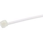 118-00034 T18ROS-PA66HS-NA, Cable Tie, 100mm x 2.5 mm, Natural Nylon, Pk-200