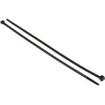 118-04900 T30LOS-PA66HS-BK, Cable Tie, 200mm x 3.4 mm, Black Polyamide 6.6 ...