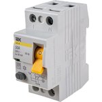 Выключатель диф. тока 2п 50A 30mA тип AC ВД1-63 ИЭК MDV10-2-050-030