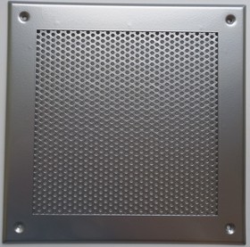 Вентиляционная решетка металлическая на саморезах 200x200мм VRK00203S