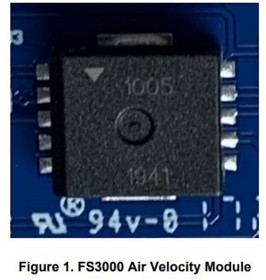 FS3000-1005, Air Flow Sensor, 7 m/sec, I2C Digital, 3 VDC