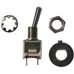 T102SHZQE, Switch Toggle OFF None ON SPST Round Lever Solder Lug 2A 120VAC 28VDC ...