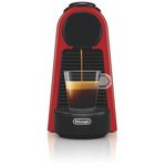 Капсульная кофеварка DeLonghi Nespresso Essenza EN85.R, 1310Вт, цвет: красный