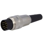 SV 120, SV 12 Pole M16 Din Plug, DIN EN 60529, 3A, 60 V ac IP40, Male, Cable Mount