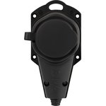 Колодка ЭРА KX-1e-B-IP44 каучуковая с заземлением 1 розетка 16A IP44 черная Б0068402