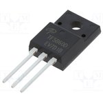 AOTF5B60D, Транзистор: IGBT, 600В, 5А, 12,5Вт, TO220F, Eвыкл: 0,04мДж