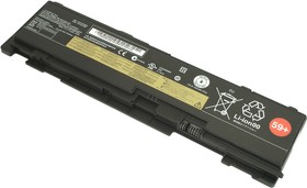 Фото 1/2 Аккумулятор 42T4833 59+ для ноутбука Lenovo ThinkPad T410s 10.8V 44Wh (3960mAh) черный Premium