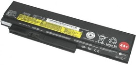 Фото 1/4 Аккумуляторная батарея (аккумулятор) Thinkpad Battery 44+ для ноутбука Lenovo ThinkPad X220, X220i, X230 44Wh черная Premium