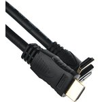 Кабель HDMI = HDMI-угловой коннектор 90град 1.8м, 2.0V VCOM  CG523-1.8M , Кабель HDMI = HDMI-угловой коннектор 90град 1.8м, 2.0V VCOM  CG523