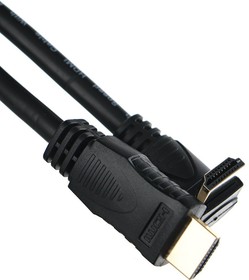 Фото 1/9 Кабель HDMI = HDMI-угловой коннектор 90град 1.8м, 2.0V VCOM  CG523-1.8M , Кабель HDMI = HDMI-угловой коннектор 90град 1.8м, 2.0V VCOM  CG523